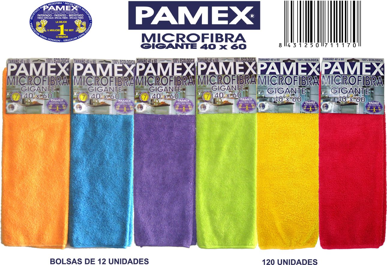 PAÑO MICROFIBRA 40X60 901000