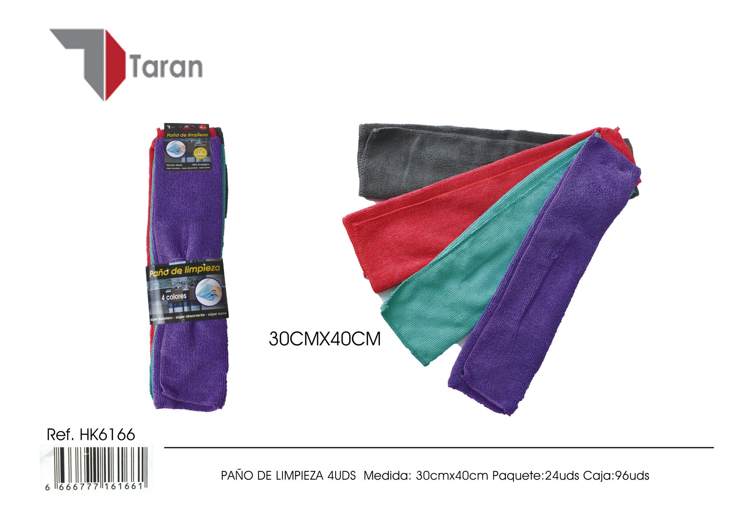 PAÑO MICROFIBRA 4U HK6166 90145000