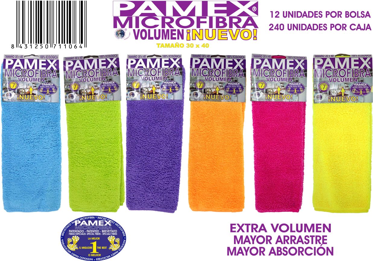 PAÑO MICROFIBRA PAMEX 9005500