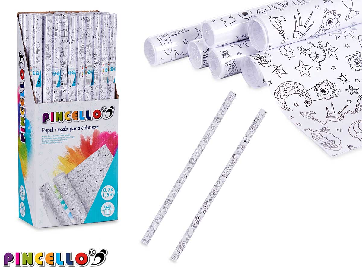 PAPEL REGALO 0.70X1.5M EXTRATERR 900600