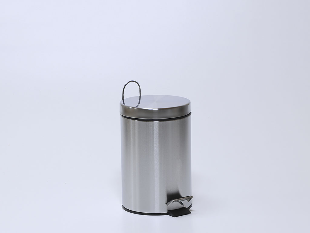 PAPELERA 3L A.INOX C/PEDAL 905100