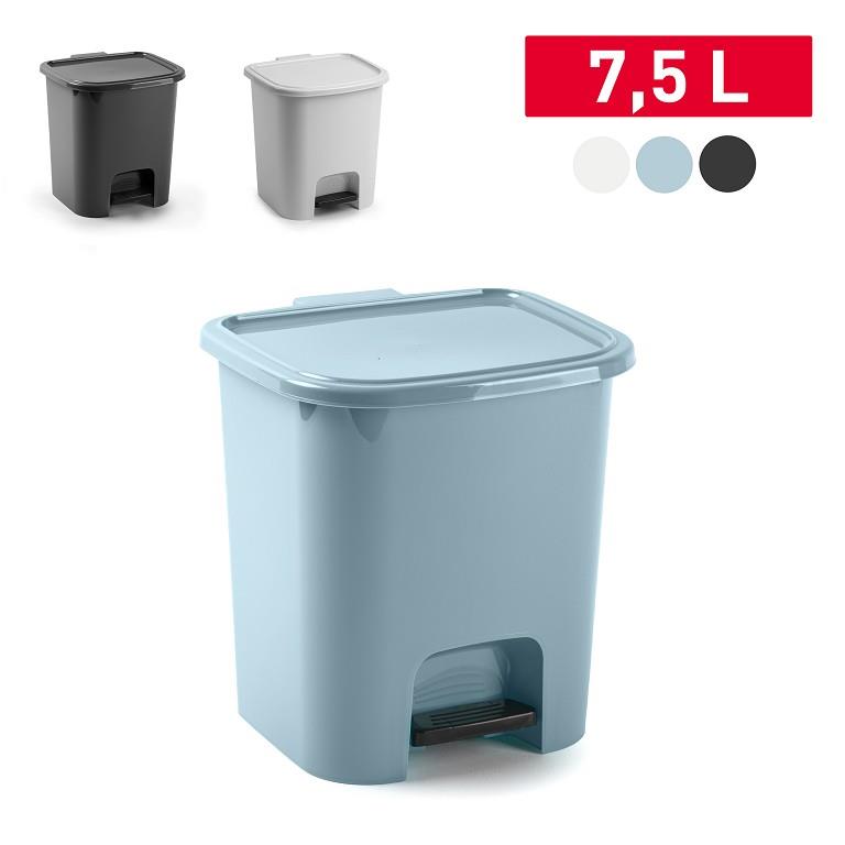 PAPELERA 7.5L CUBE SURT.903100