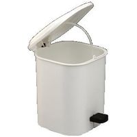 PAPELERA BAÑO BCA C/PED 6.5L 9032500