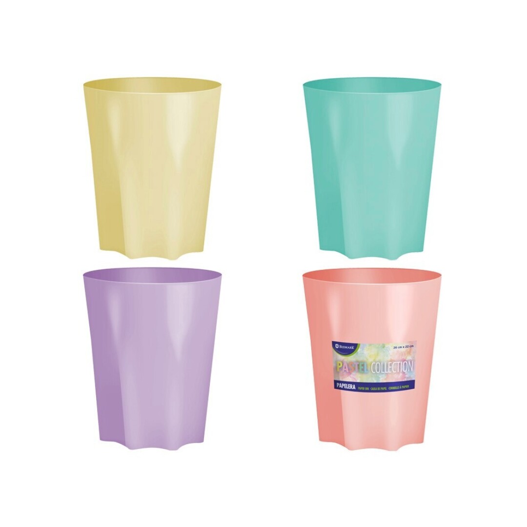 PAPELERA PASTEL 9024500