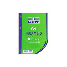 PAQ 100H DIN A4 TAURO 90GR 9016000