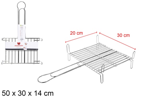 PARRILLA METAL DOBLE 50X30 9038500