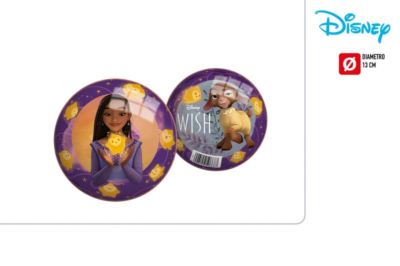 PELOTA DISNEY WISH 13CM 901600