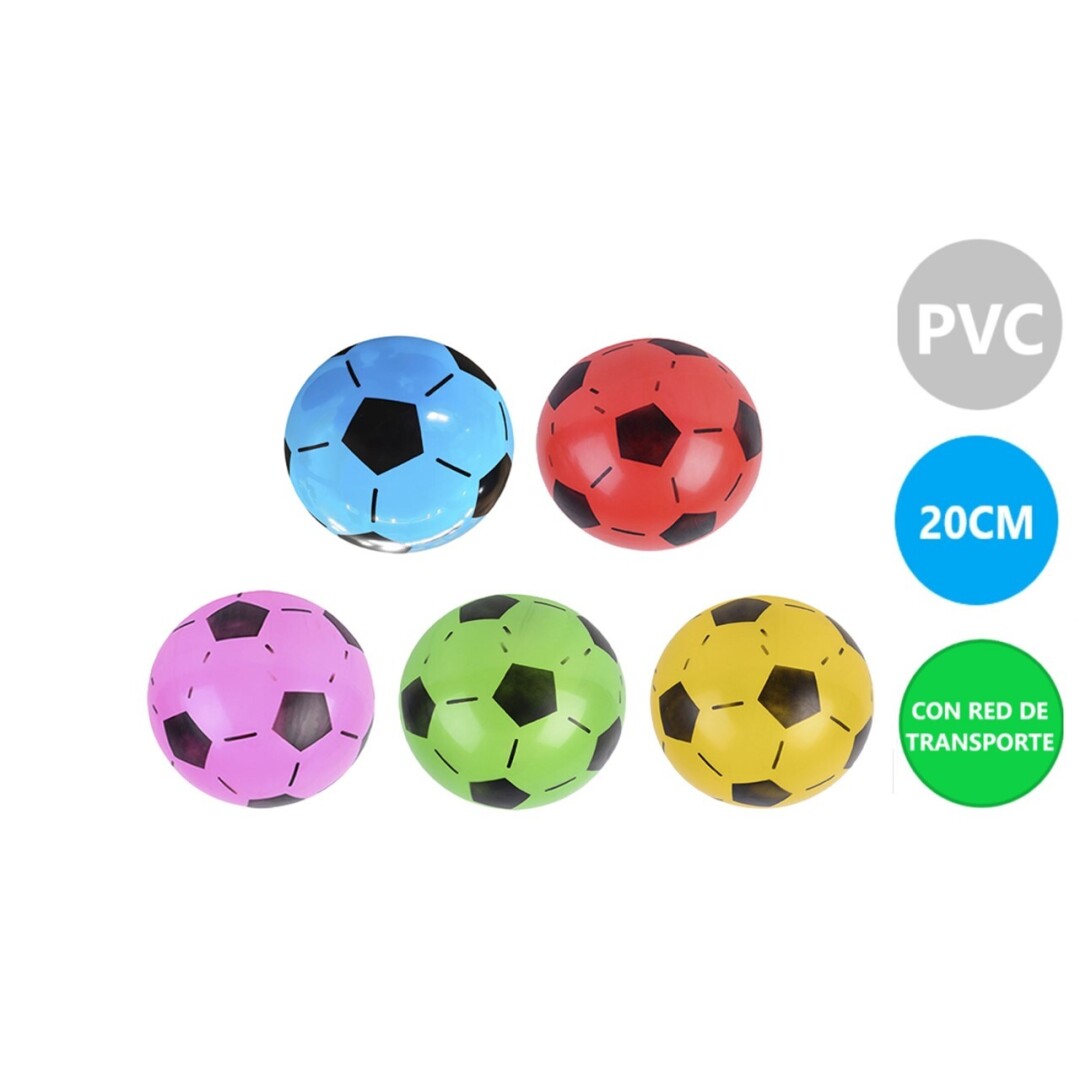 PELOTA FUTBOL Nº4 COLOR 22CM 9006500