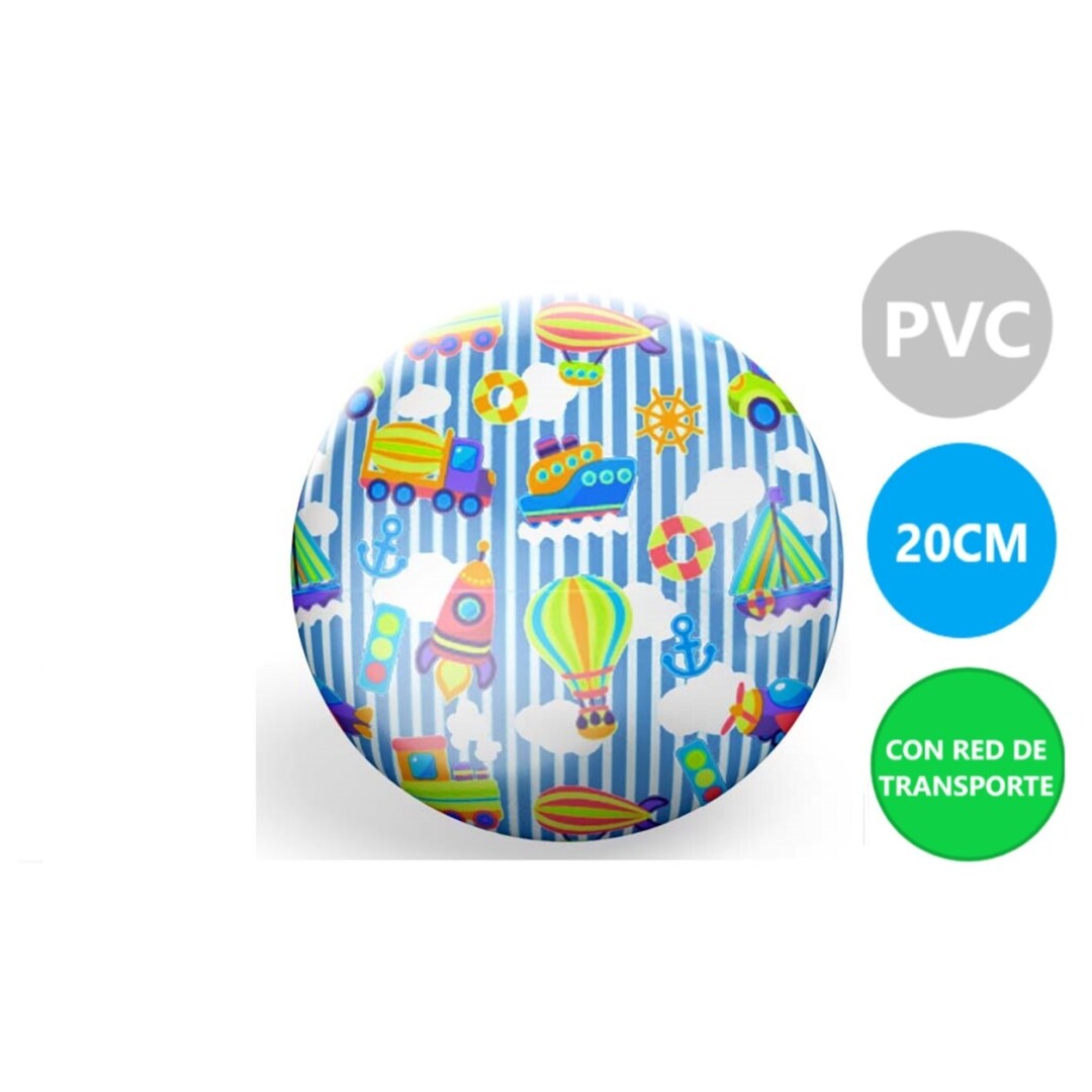 PELOTA VEHICULOS 20CM 9011500