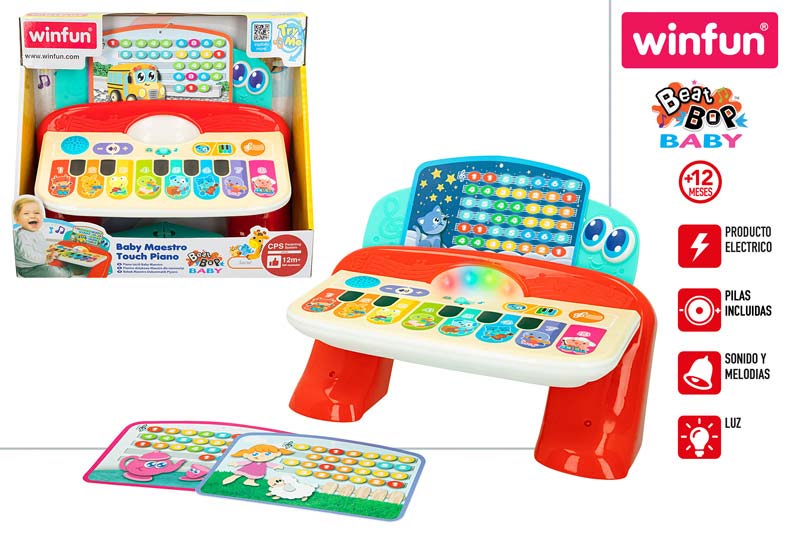 PIANO BEBE C/MELODIAS 916300