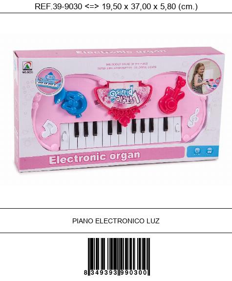 PIANO ELECTRONICO LUZ 908400