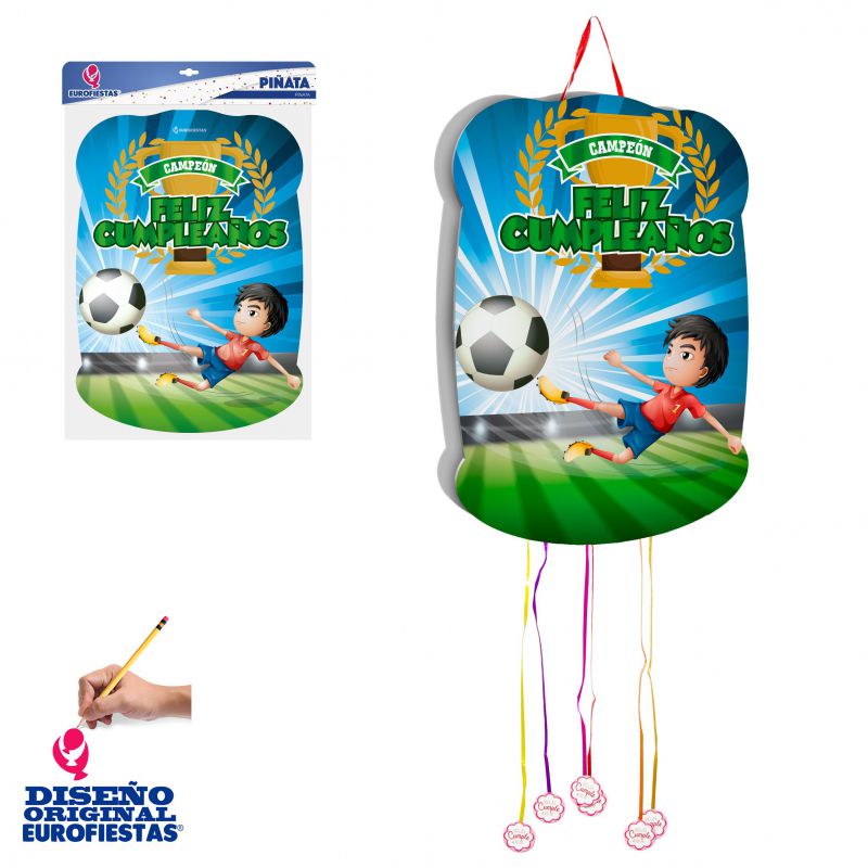 PIÑATA FUTBOL 35X50 9022500