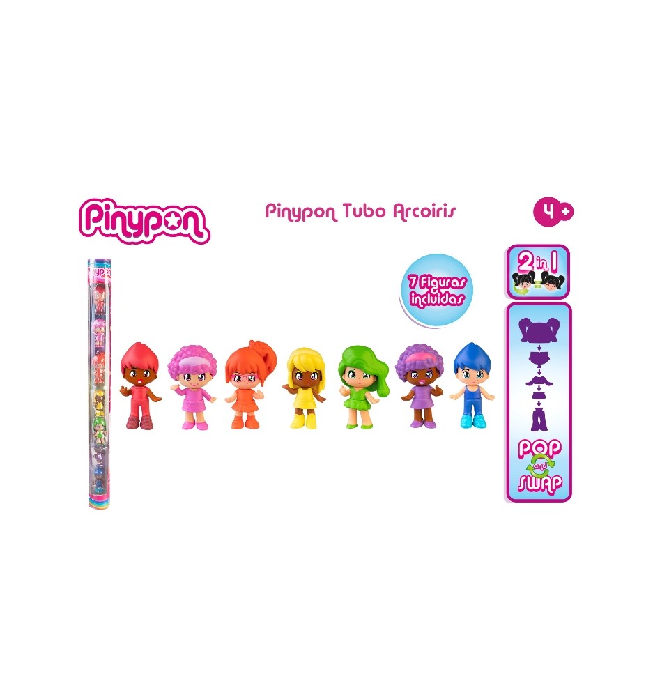PINYPON TUBO ARCOIRIS PNY43000 9196500