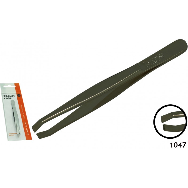 PINZA DEPILAR NEGRA 9CM 900600