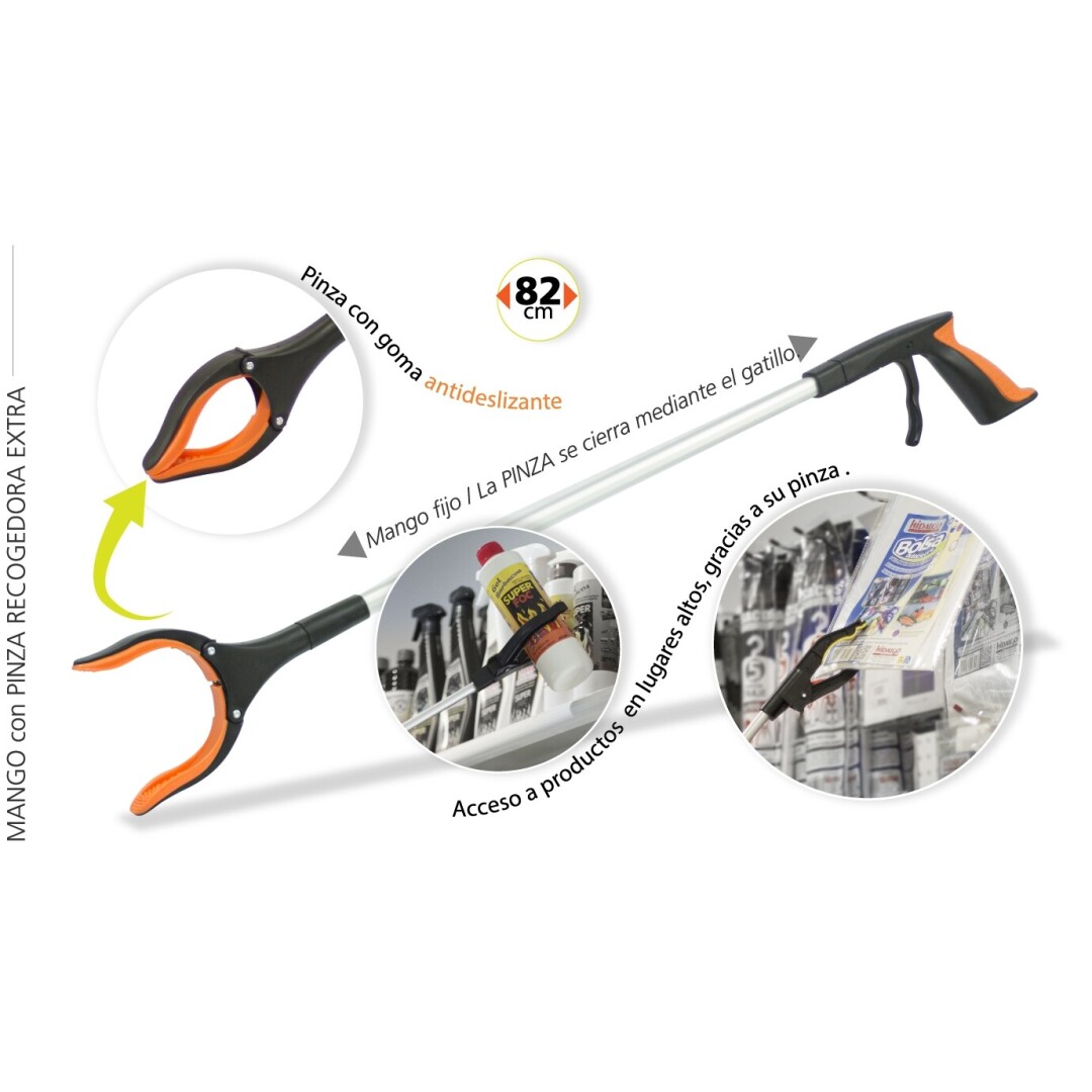 PINZA RECOGEDORA EXTRA 82CM 905200