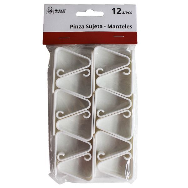 PINZA SUJETAMANTELES 12UD 900600