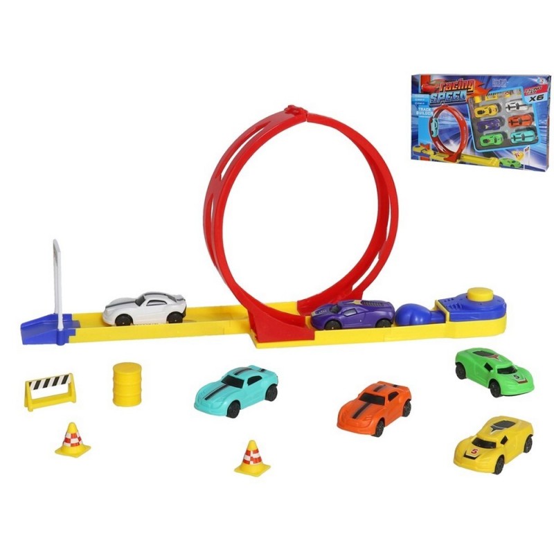 PISTA LOOPONG C/6COCHES 17PZ 39X25 902500