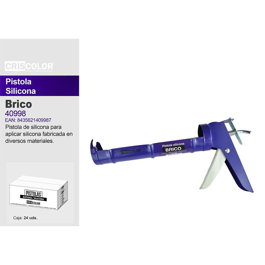 PISTOLA SILICONA BRICO 902000