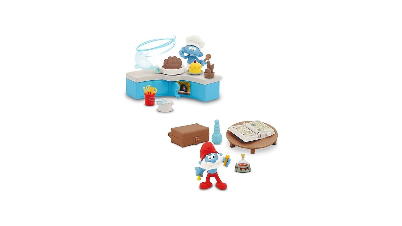 PITUFOS-SMURFS PLAYSET 9121500