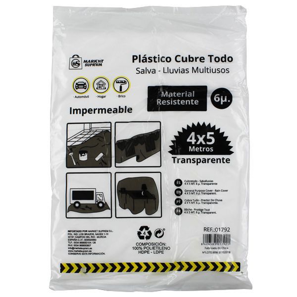 PLASTICO CUBRETODO 4X5M 6MICRAS 9006500