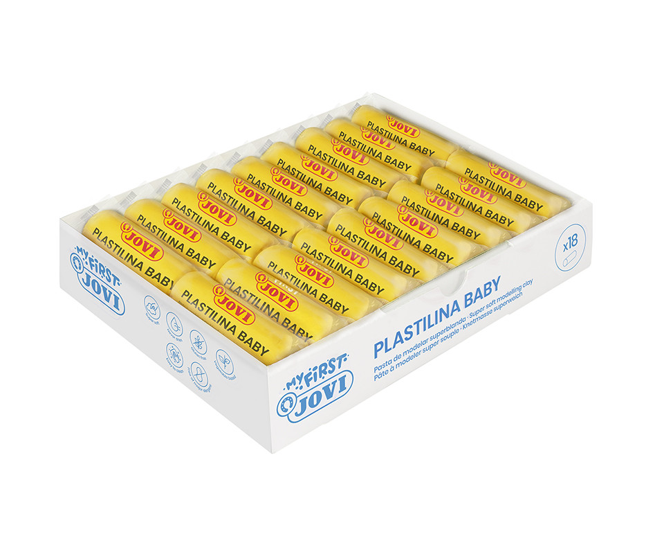 PLASTILINA BABY AMARILLA 38GR 9005500
