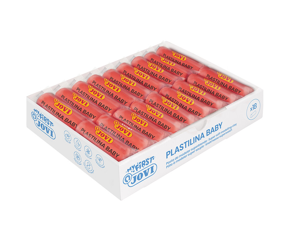 PLASTILINA BABY ROJO 38GR 9005500