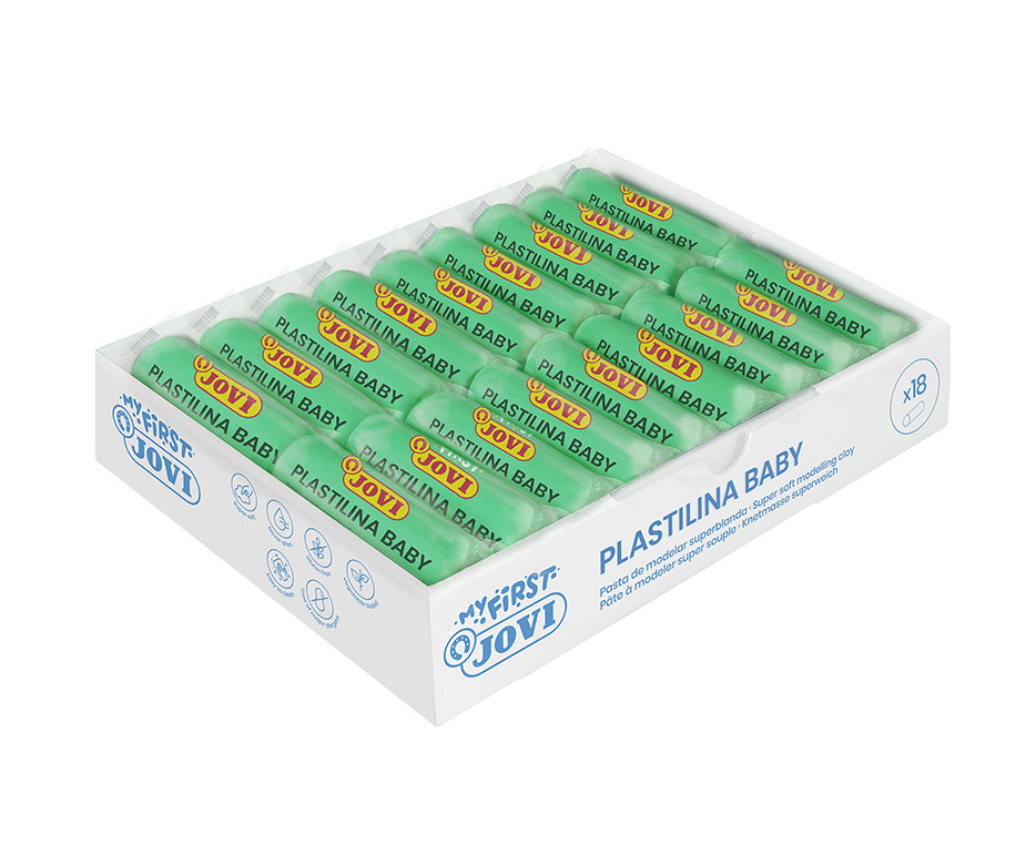 PLASTILINA BABY VERDE 38GR 9005500