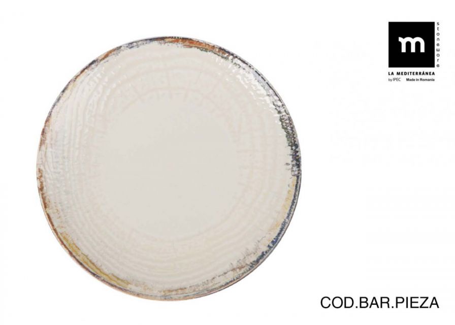 PLATO LLANO 26CM ALBUS MONACO 9029500