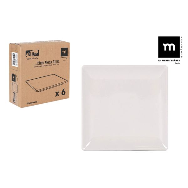 PLATO LLANO IVORY 21CM 90235000