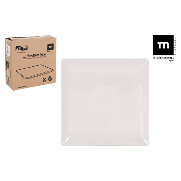 PLATO LLANO IVORY 24CM 9026500