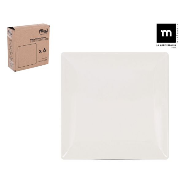 PLATO POSTRE IVORY 18CM 9016000