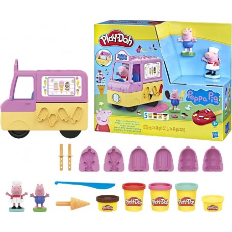 PLAY-DOH PEPPAS CAMION HELADO F3597 9172500