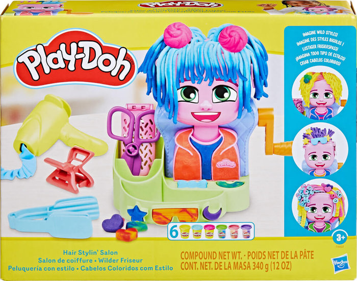 PLAYDOH JUEGO PELUQUERIA C/ESTILO F8807 916700R