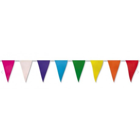POL.24 BANDERAS TRIANG. PAPEL 5M 900500