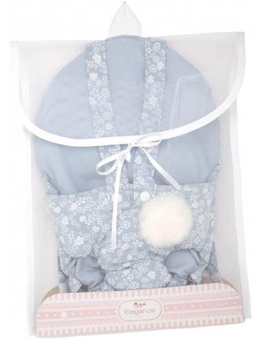 PORTABEBE AZUL PARA MUÑECO 40-45CM 9196500