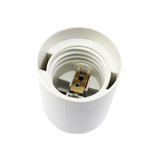 PORTALAMPARAS E27 BCO PLAST. 900500