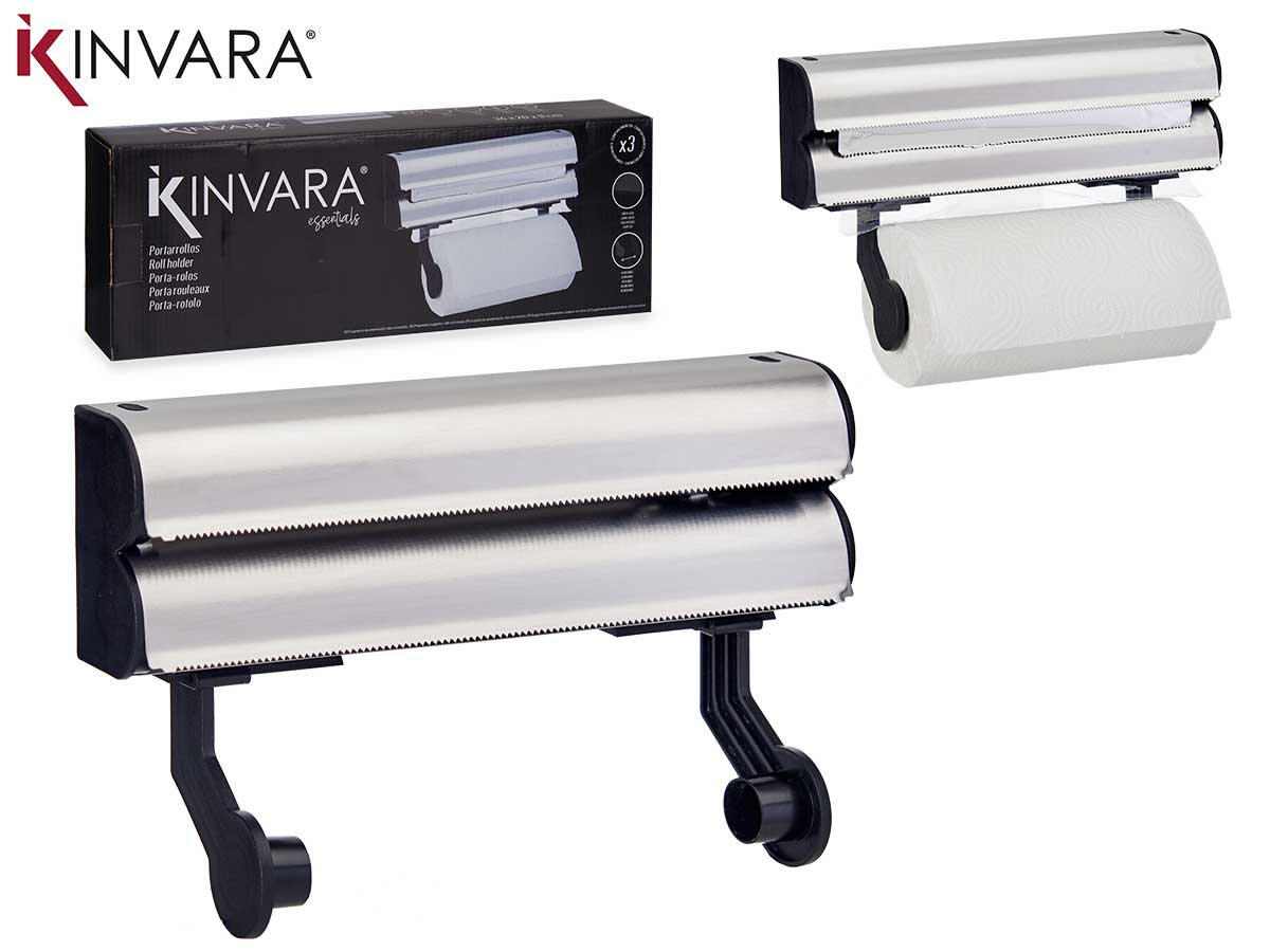 PORTARROLLO DOBLE 34CM 907800