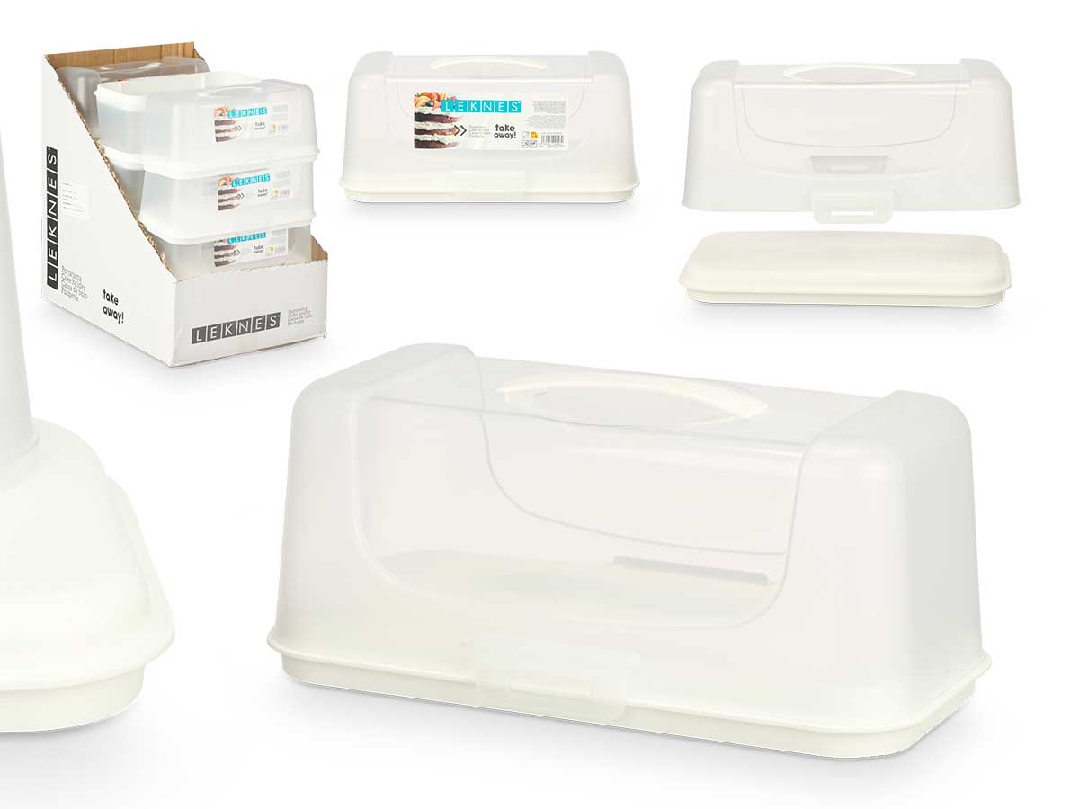 PORTATARTA RECTANG. BCO 903000