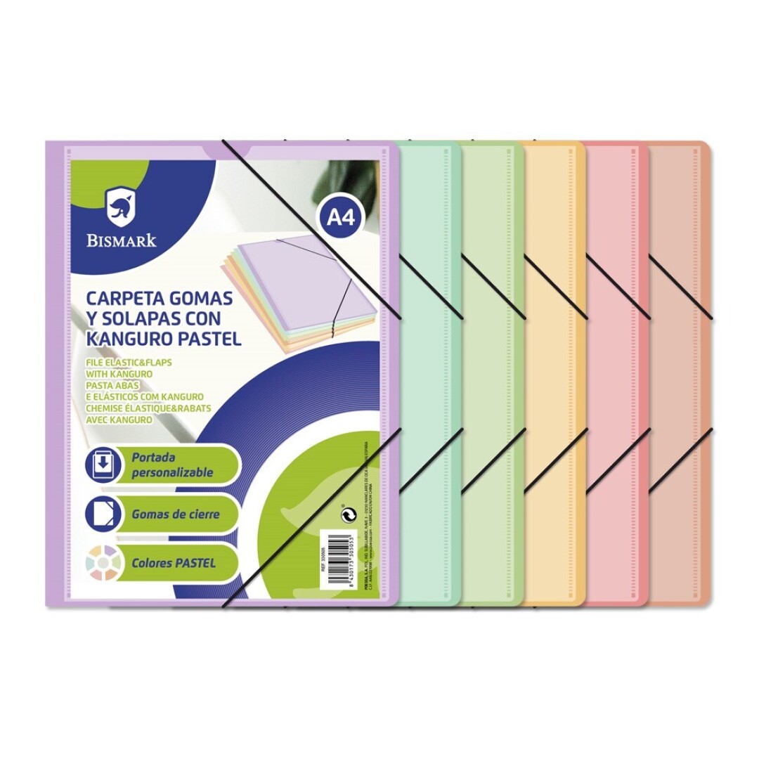 PP CARPETA GOMAS C/SOL A4  9012900