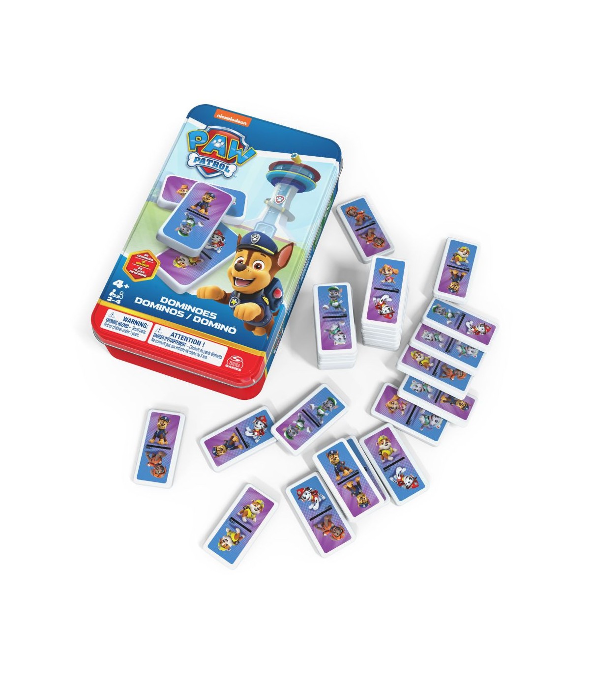 P.PATROL DOMINO CAJA METAL 6067468 9084500