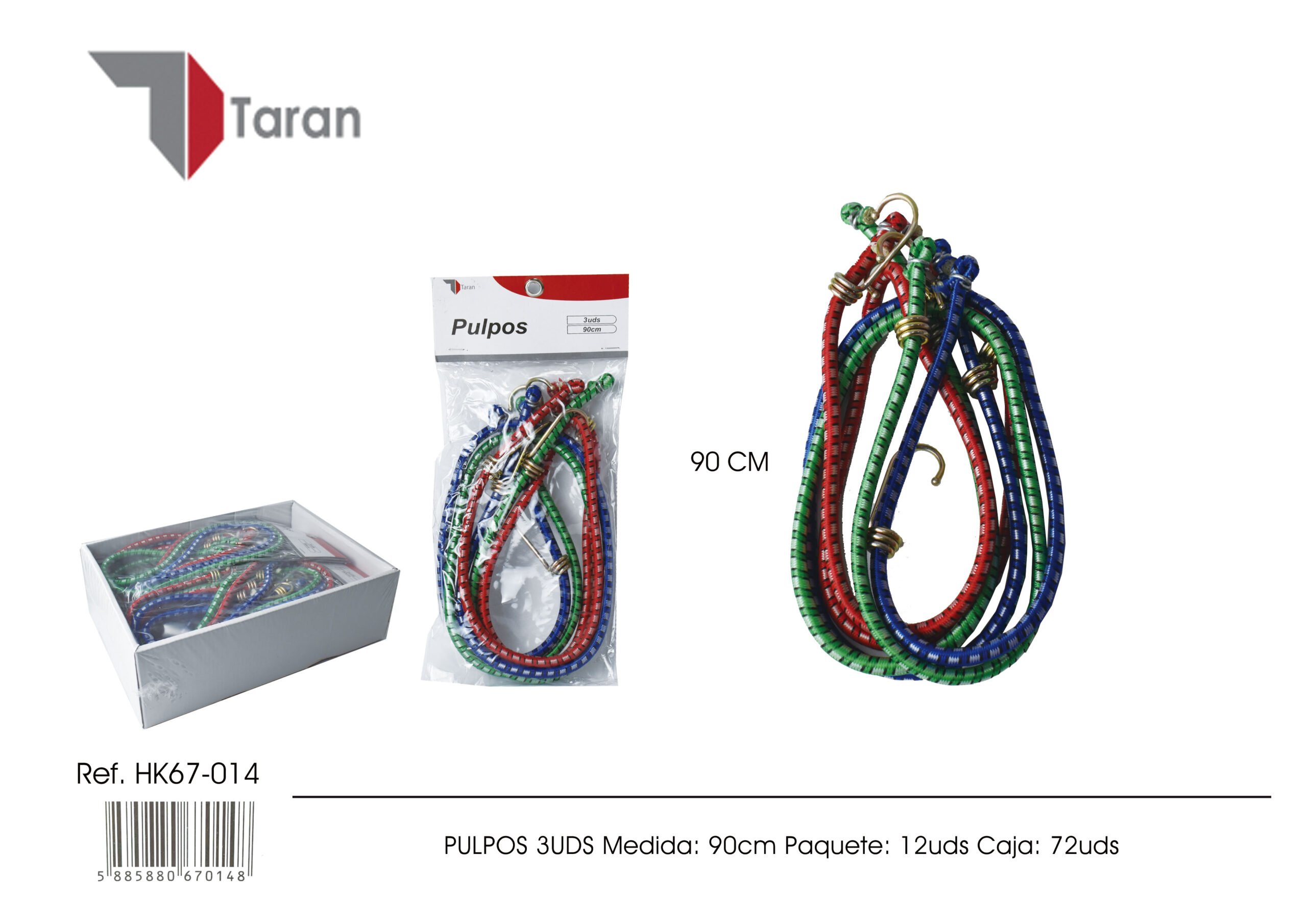PULPO 90CM 3U HK67014 9014500
