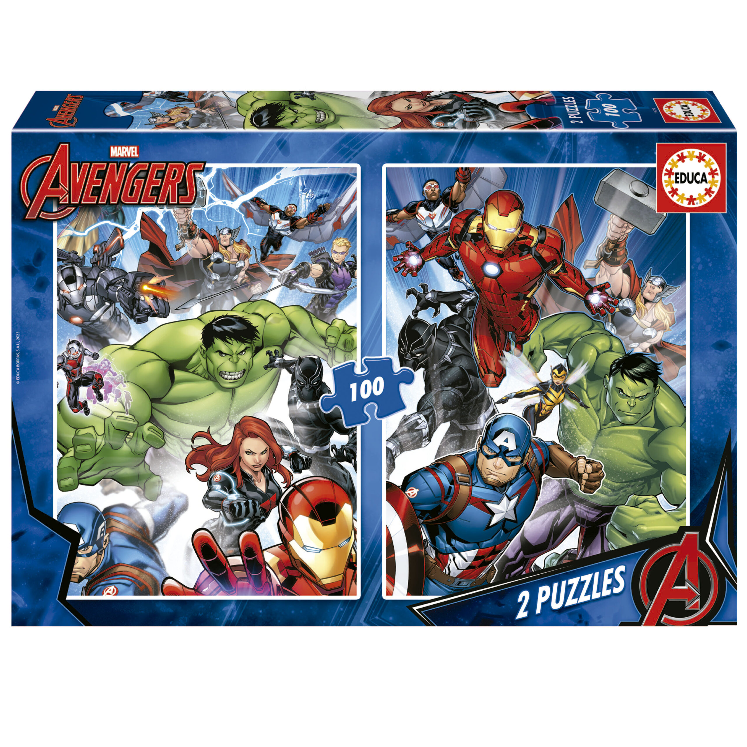 PUZZLE 2X100 AVENGERS 907300