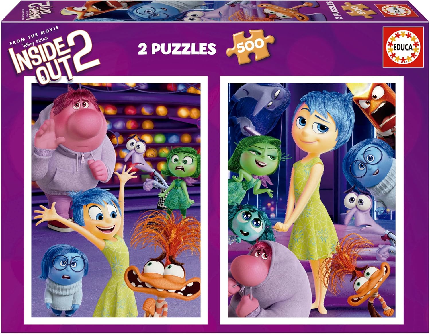 PUZZLE 2X500 INSIDE OUT 2 9082500