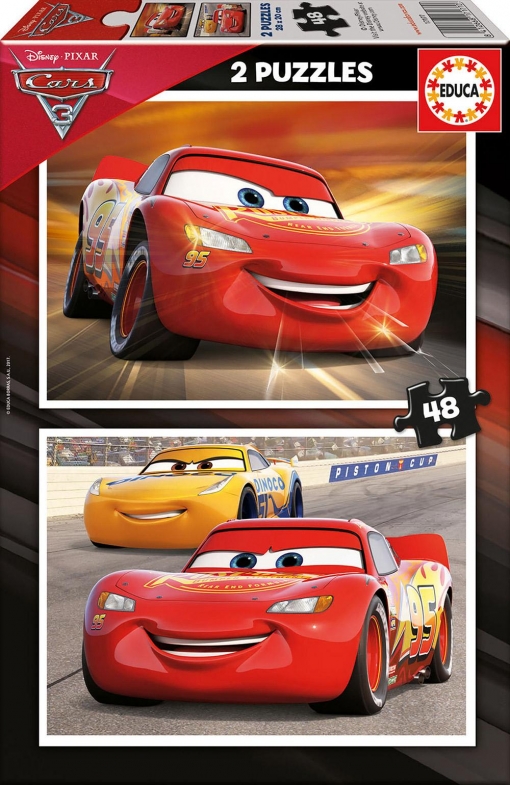 PUZZLE CARS 3 2X48 905700