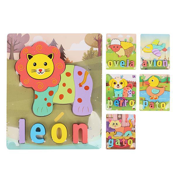 PUZZLE MADERA 17.5X14.6 9013500