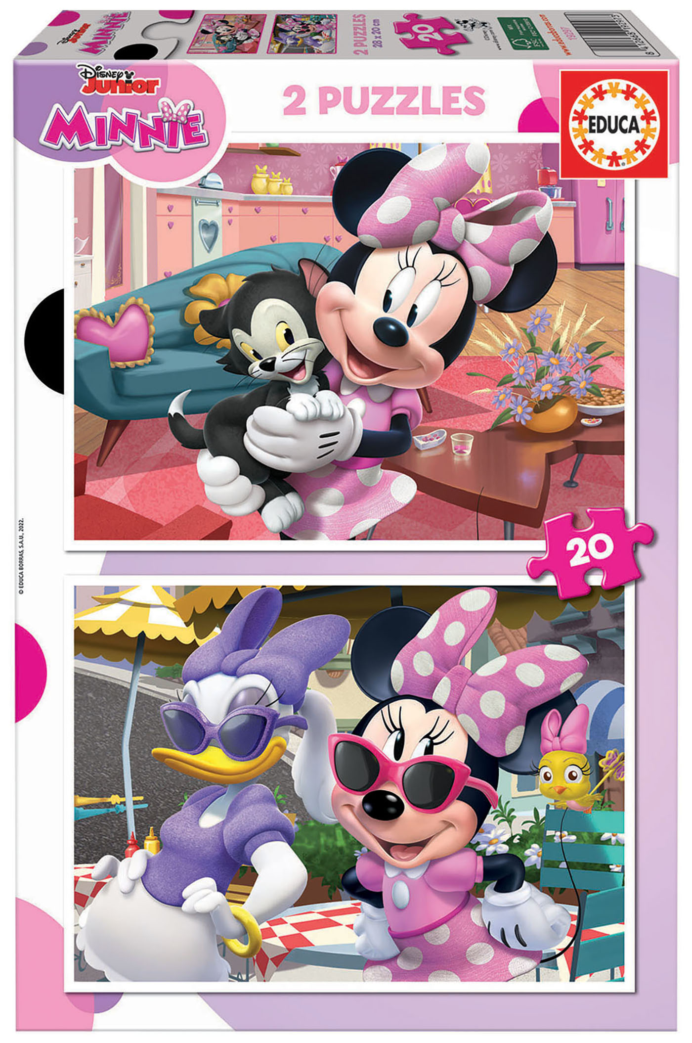 PUZZLE MINNIE 2X20PZ 905700