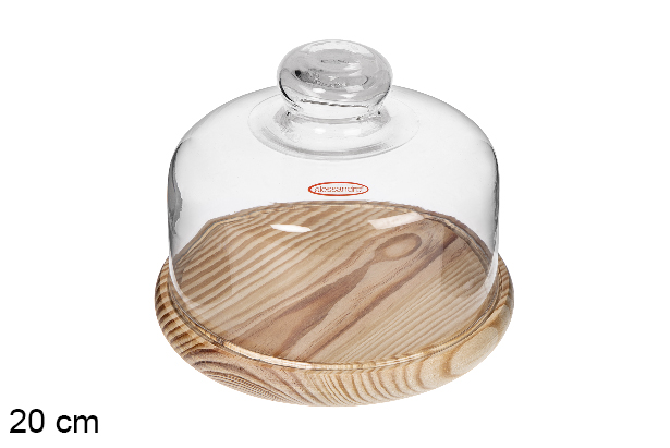 QUESERA CRISTAL 20CM 905500