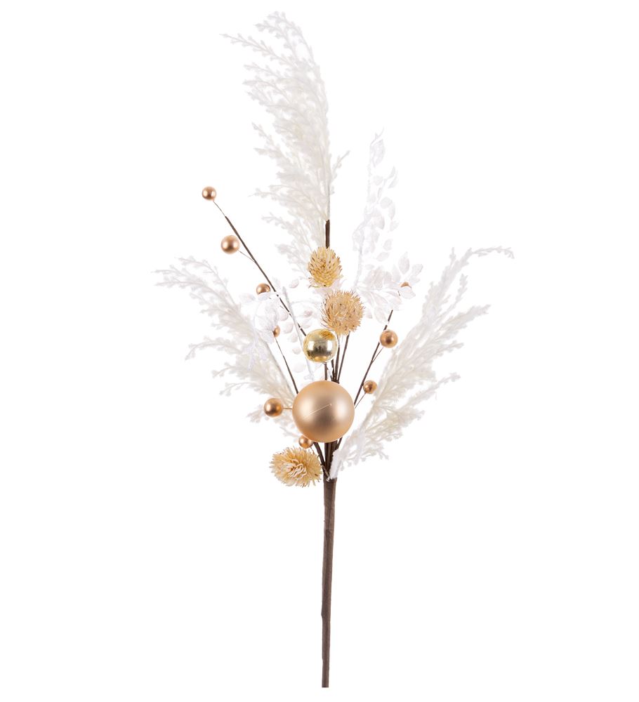 RAMA BOLAS BLANCO 65CM 905100