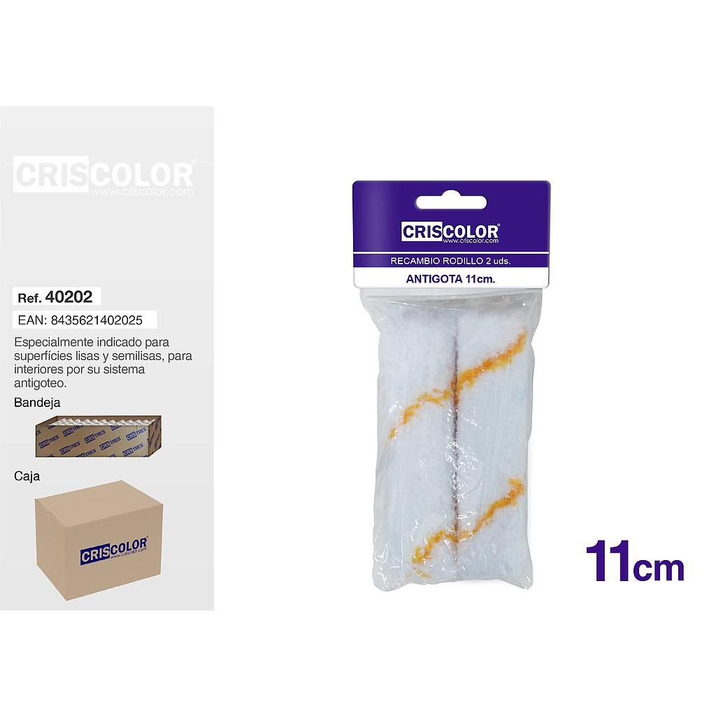 RECAMBIO ANTIGOTA 10CM 2UD 9004500