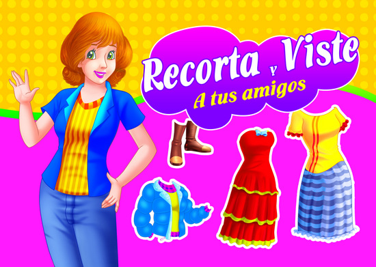 RECORTA Y VISTE AMIGOS 900600